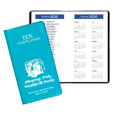10 Year Reference Planner w/ Technocolor Cover-1