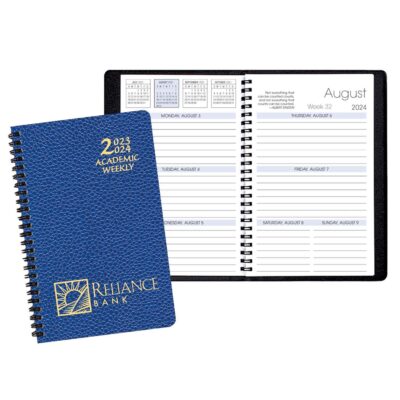 Academic Weekly Planner w/ Cobblestone Cover-1
