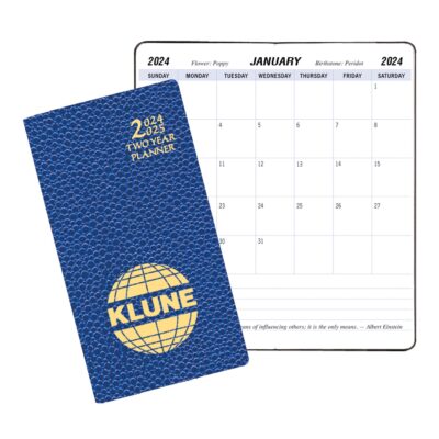 Two Year Pocket Planner w/ Cobblestone Cover-1