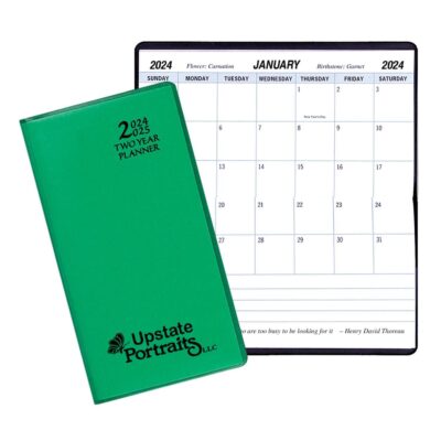 Two Year Pocket Planner w/ Technocolor Cover-1