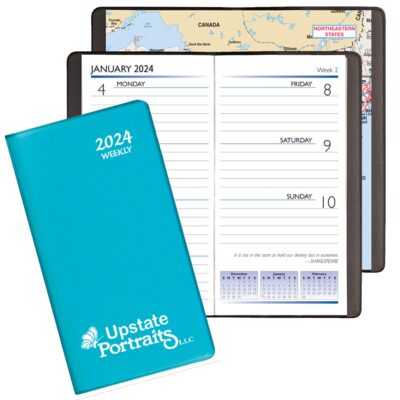 Weekly Pocket Planner w/Technocolor Cover-1