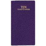 Custom 10 Year Reference Calendar w/ Cobblestone Cover - 2