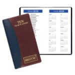 Custom 10 Year Reference Planner w/ Carriage Vinyl Cover