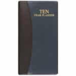Custom 10 Year Reference Planner w/ Carriage Vinyl Cover - 2