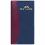 Custom 10 Year Reference Planner w/ Carriage Vinyl Cover - 4