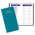Custom 10 Year Reference Planner w/ Shimmer Cover - 1