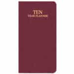 Custom 10 Year Reference Planner w/ Shimmer Cover - 2