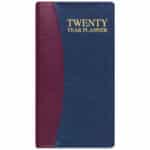 Custom 20 Year Reference Planner w/ Carriage Vinyl Cover - 4