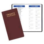 Custom 20 Year Reference Planner w/ Continental Vinyl Cover - 1
