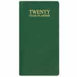 Custom 20 Year Reference Planner w/ Continental Vinyl Cover - 2