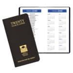 Custom 20 Year Reference Planner w/ Leatherette Cover