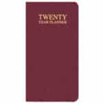 Custom 20 Year Reference Planner w/ Shimmer Cover - 2