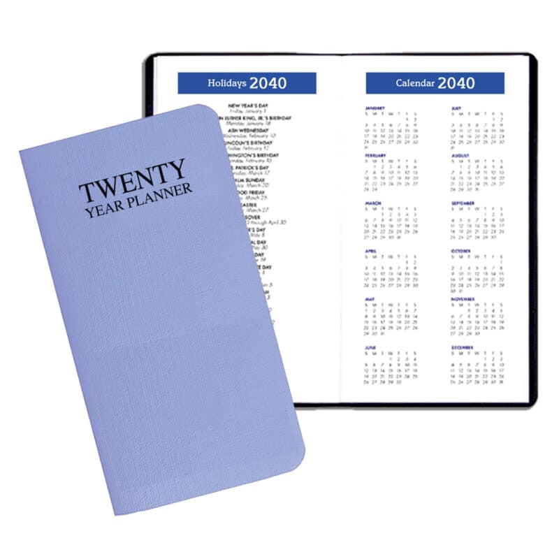 Custom 20 Year Reference Planner w/ Twilight Cover - 1