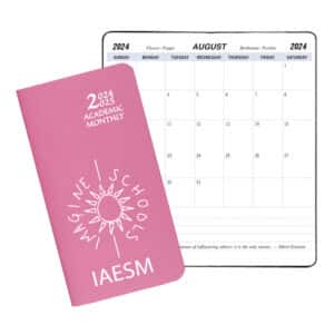 Custom Academic Monthly Pocket Planner w/ Twilight Cover