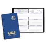 Custom Academic Weekly Planner w/ Cobblestone Cover