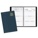Custom Academic Weekly Planner w/ Continental Vinyl Cover - 1