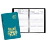 Custom Academic Weekly Planner w/ Shimmer Cover
