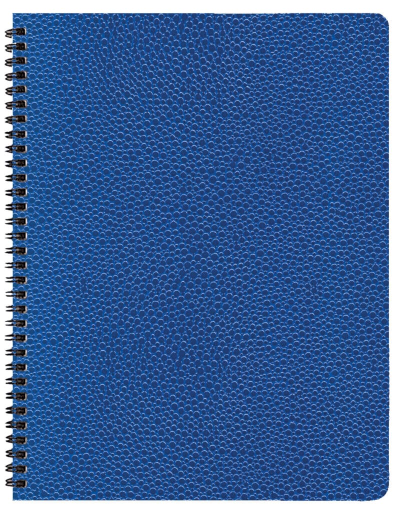 Custom Academic Wire Bound Monthly Desk Planner w/ Cobblestone Cover - 3