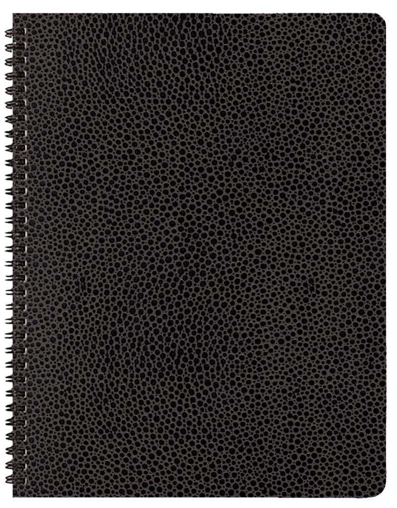 Custom Academic Wire Bound Monthly Desk Planner w/ Cobblestone Cover - 4