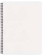 Custom Academic Wire Bound Monthly Desk Planner w/ Leatherette Cover - 7