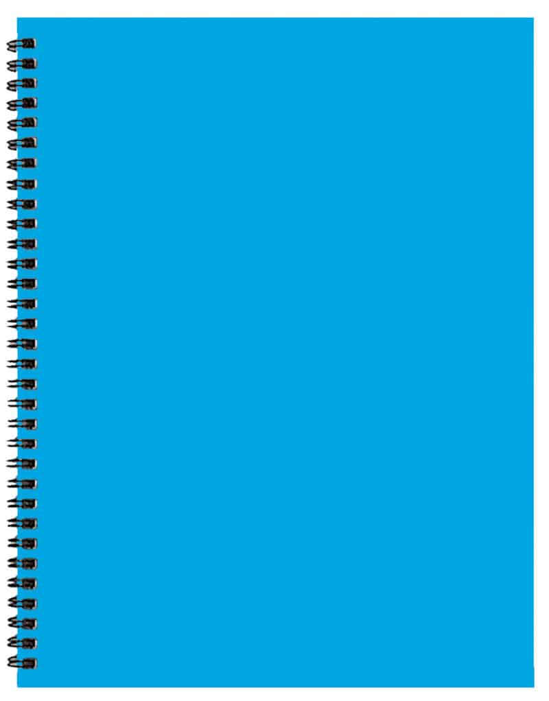 Custom Academic Wire Bound Monthly Desk Planner w/ Technocolor Cover - 2