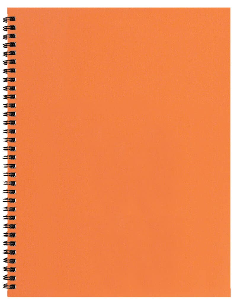 Custom Academic Wire Bound Monthly Desk Planner w/ Technocolor Cover - 3