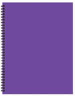 Custom Academic Wire Bound Monthly Desk Planner w/ Technocolor Cover - 6