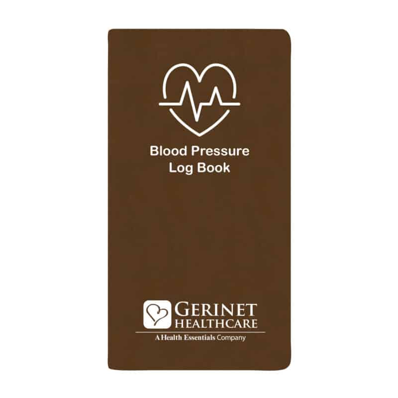 Custom Blood Pressure Log Book w/ Canyon Cover - 3