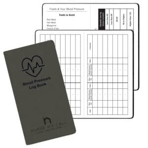 Custom Blood Pressure Log Book w/ Canyon Cover