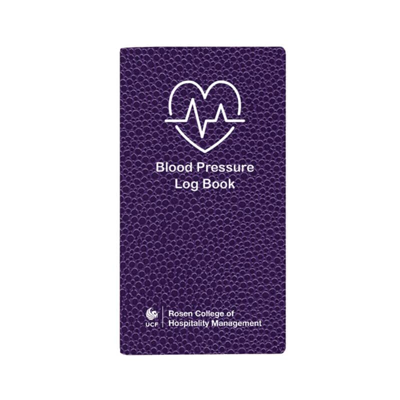 Custom Blood Pressure Log Book w/ Cobblestone Cover - 2