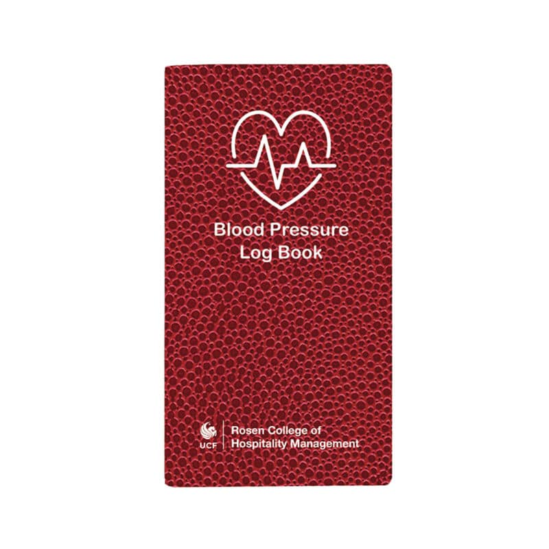 Custom Blood Pressure Log Book w/ Cobblestone Cover - 3
