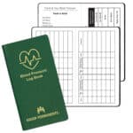 Custom Blood Pressure Log Book w/ Continental Cover