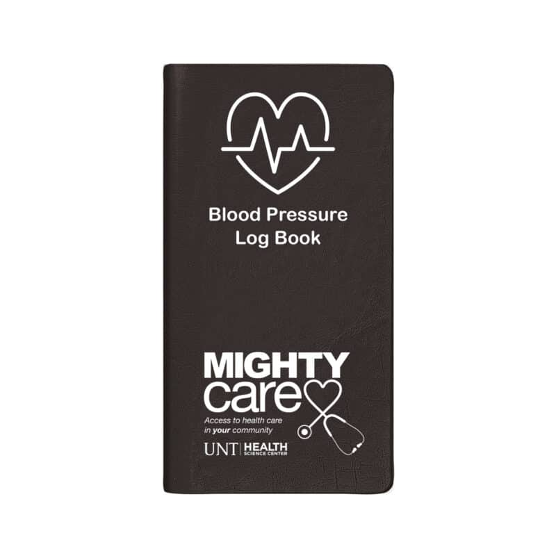 Custom Blood Pressure Log Book w/ Continental Cover - 2