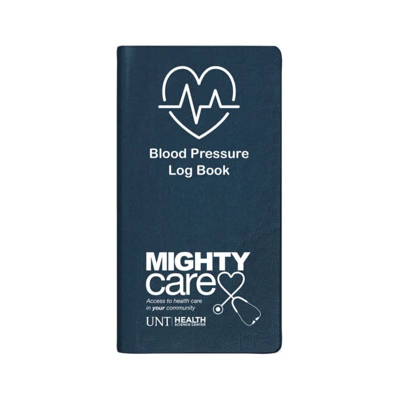 Custom Blood Pressure Log Book w/ Continental Cover - 3
