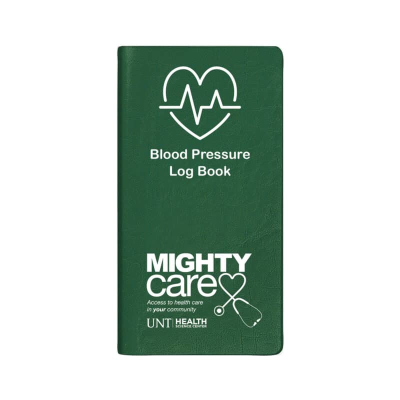 Custom Blood Pressure Log Book w/ Continental Cover - 5