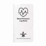 Custom Blood Pressure Log Book w/ Leatherette Cover - 6