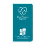 Custom Blood Pressure Log Book w/ Shimmer Cover - 3