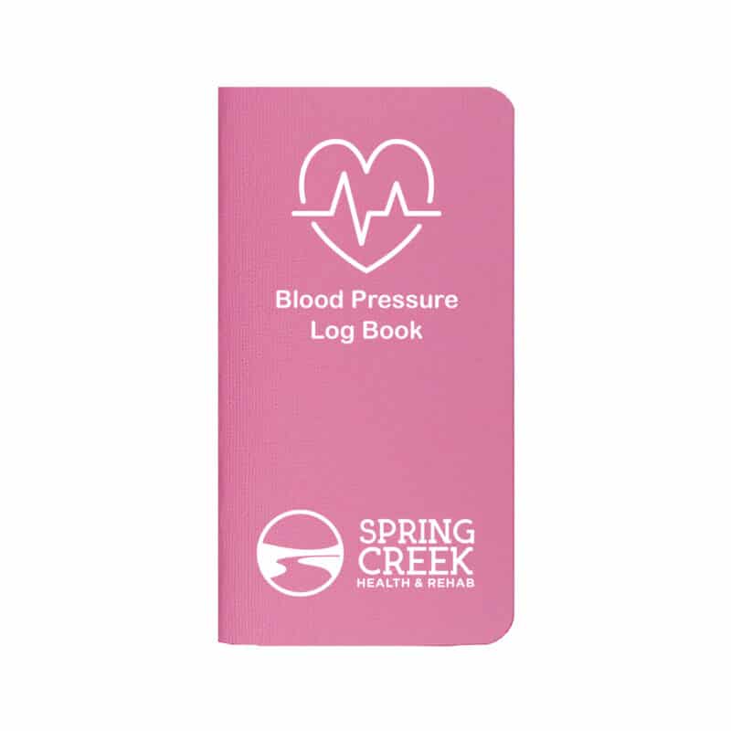 Custom Blood Pressure Log Book w/ Twilight Cover - 3