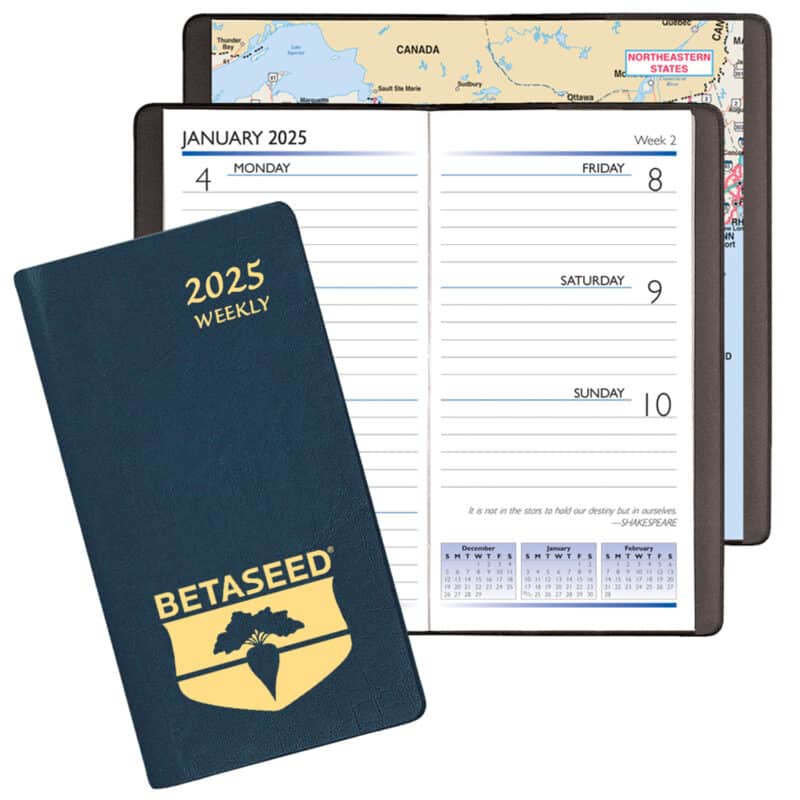 Custom Continental Weekly Pocket Planner