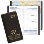 Custom Continental Weekly Pocket Planner w/ Brass Corners