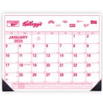 Custom Custom Desk Pad Calendar (1 Color) - 17"x22"