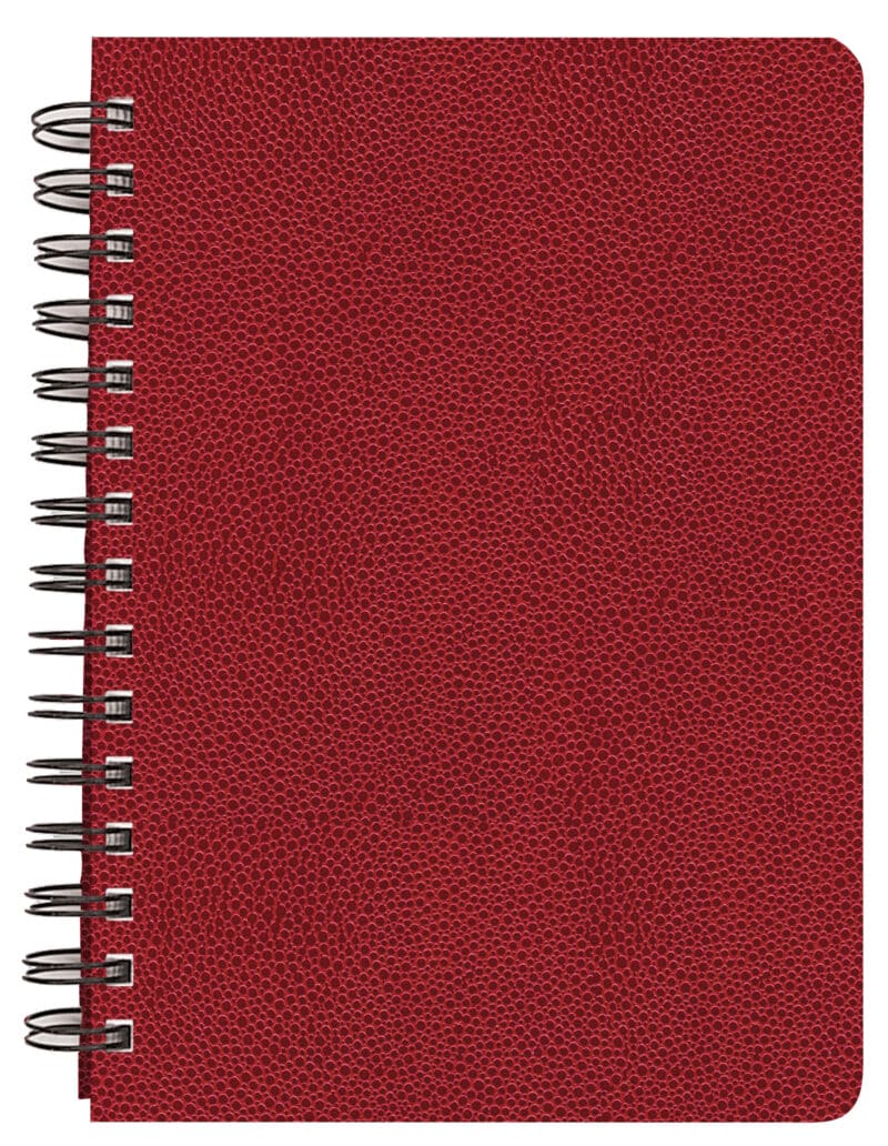 Custom Daily Classic Wire Bound Diary w/ Cobblestone Cover - 4