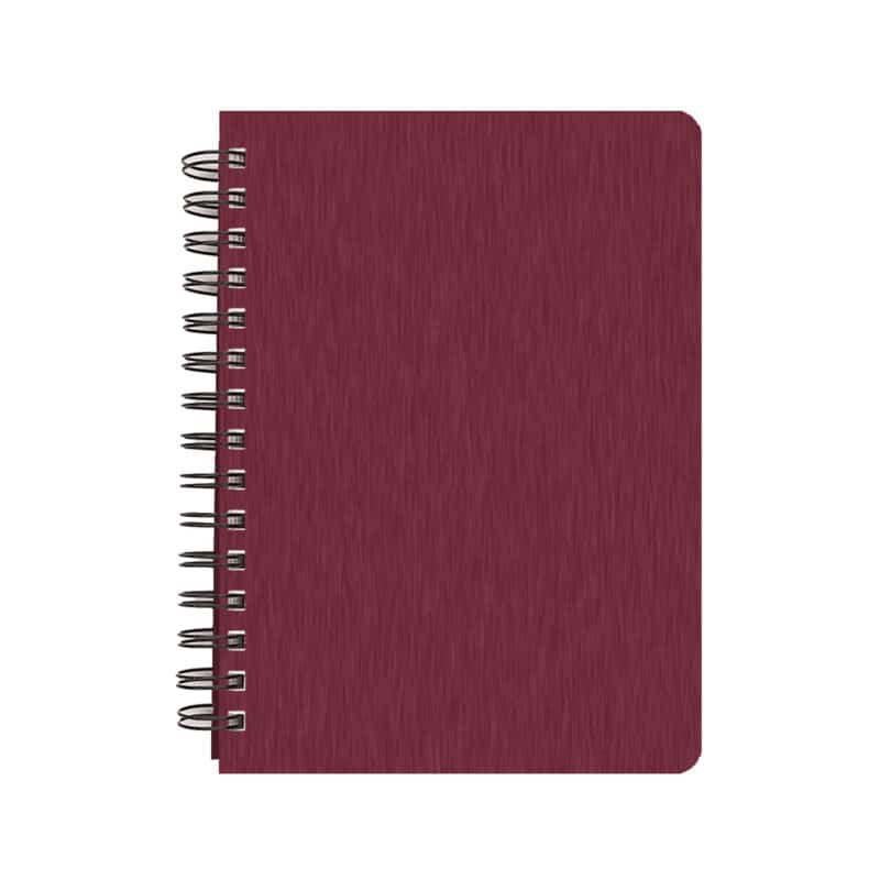 Custom Daily Classic Wire Bound Diary w/ Shimmer Cover - 2