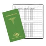 Custom Diabetes Log Book w/ Shimmer Cover