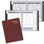 Custom Executive Monthly Planner w/ Leatherette Cover - 1