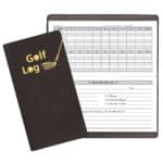 Custom Golf Log w/ Continental Cover - 1