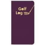 Custom Golf Log w/ Leatherette Cover - 9