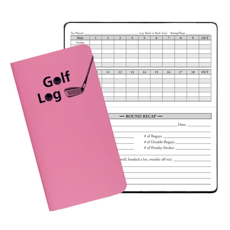 Custom Golf Log w/Twilight Cover - 1