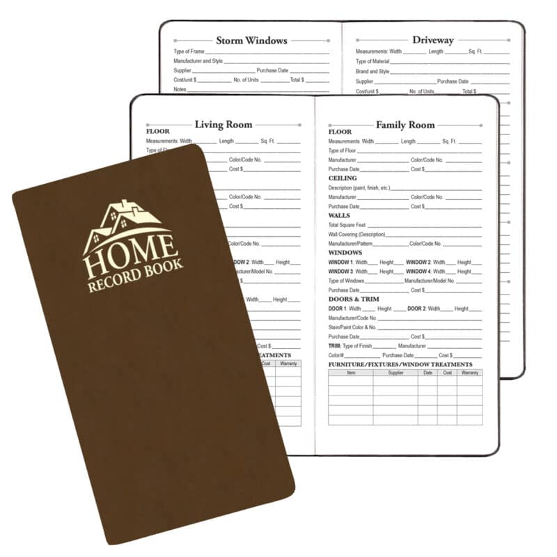 Custom Home Record Book w/ Canyon Cover - 1
