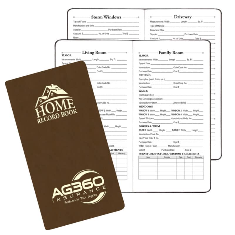 Custom Home Record Book w/ Canyon Cover